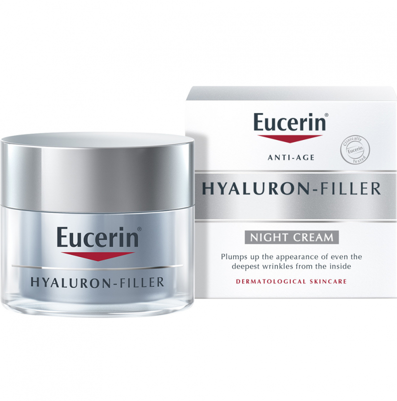 Kem dưỡng chống nhăn da ban đêm Eucerin Hyaluron Night Cream